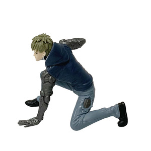 Figurine de collection <span class=keywords><strong>One</strong></span> <span class=keywords><strong>Punch</strong></span> <span class=keywords><strong>Man</strong></span> Saitama Genos assis, 10-23 cm, modèle manga, statue PVC, jouet <span class=keywords><strong>anime</strong></span>, cadeau - Product Image 4