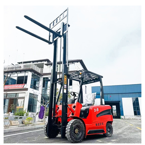 Commercio all'ingrosso della fabbrica 4 ruote batteria al litio transpallet Mini 1.5Ton 2 Ton 3.5 Ton capacità 6 M spostamento laterale nuovo carrello elevatore elettrico - Product Image 1