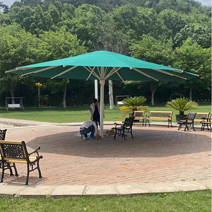 Sombrilla de Jardín de Aluminio <span class=keywords><strong>para</strong></span> Exteriores de Gran Diámetro, 7 m, Sombrilla de Jardín Grande <span class=keywords><strong>para</strong></span> el <span class=keywords><strong>Sol</strong></span> - Product Image 5