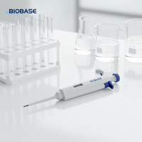 Pipette manuelle monocanal réglable BIOBASE, portable, 1000-10000 µl, pour laboratoire