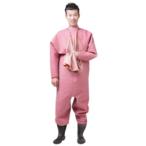 Wader de pêche en caoutchouc PVC imperméable <span class=keywords><strong>rose</strong></span> Wader de pêche en néoprène - Product Image 2