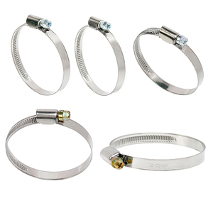 Morsetti per Tubi in Acciaio Inox Tipo Tedesco W2, Alta Efficacia, Alta Coppia, Robusti e Resistenti - Product Image 2