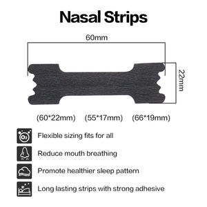 Tiras Nasales Transparentes para Ronquidos, 30 Unidades por Paquete, Tiras para Descongestionar la Nariz y Mejorar el Sueño - Product Image 2