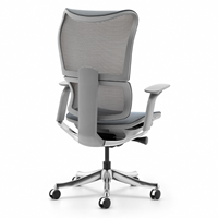 Chaise de bureau ergonomique de luxe à dossier haut, soutien lombaire réglable, appui-tête, accoudoirs, verrouillage d'inclinaison pivotant, plusieurs couleurs, coussin doux