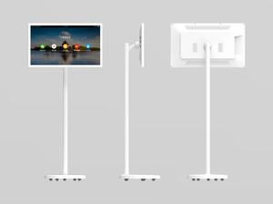 Écran intelligent mobile alimenté par batterie de 27 à 32 pouces, 4K Android 13, écran tactile rotatif, téléviseur portable tout-en-un pour les entreprises - Product Image 3