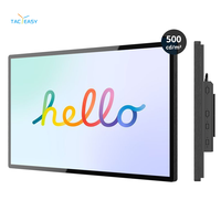 Pantalla Táctil Digital Signage de 43/55/65 Pulgadas, Rk3568, 4K UHD, 500Nits, IP65, para Tiendas Minoristas, Montaje en Pared Interior, Centro Comercial