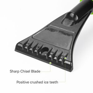 3-in-1 Car Ice <strong>Scraper</strong> Remover <strong>Windscreen</strong> Windshield Snow Moover Extendable Plastic Snow Brush with Squeegee &amp; Ice <strong>Scraper</strong> - Product Image 3