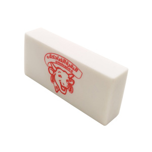 Customizable logo <b>School</b> White Cheap Eraser PVC/ TPR Eraser - Product Image 1