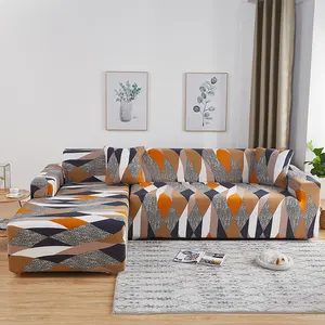 Sarung Sofa Desain Modern 3 Kursi, Sarung Sofa untuk Sarung Sofa Elastis
