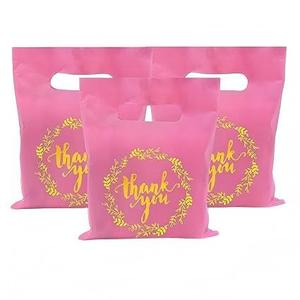 Bolsas de Regalo Huamaohengchun para Dulces y Galletas, para Fiestas de Cumpleaños, Baby Shower, Bodas, Navidad, Jubilaciones, Color Rosa - Product Image 1