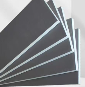 Shenyu Plaque en PVC rigide en gris et gris foncé pour panneaux muraux avec service de traitement de découpe personnalisé - Product Image 3