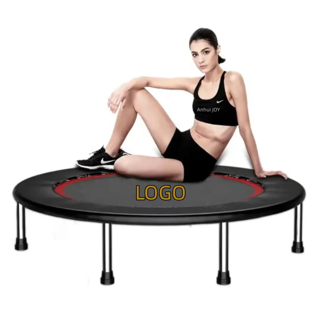 40inch wholesale High Quality Durable Black Bungee Trampoline Fitness Cheap Jumping Mini Springs Gymnastic indoor Trampolines