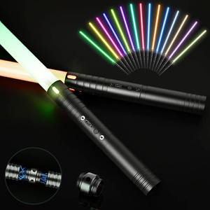 Zwei-in-Eins-Glowing Sound Effect Cooles Transformations-Spielzeugs chwert, buntes schillerndes Lasers chwert - Product Image 5