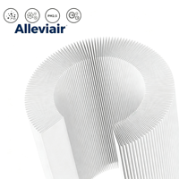Filter Karbon Aktif HEPA H13 Alleviair 4-Tahap Katalis Dingin Kompatibel dengan Suku Cadang Pemurni Udara COLZER KJ-580/UNbeaten Garansi 1 Tahun