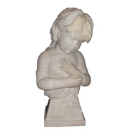 Buste de Homme en Marbre Sculpté à la Main Africain Célèbre Prix Bas Buste en Pierre Sculpté à la Main Buste en Marbre Staline