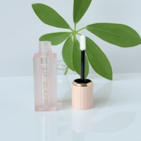 Tube de Rouge à Lèvres Rechargeable de Haute Qualité 2,5 ml Rose avec Logo Estampé à Chaud, Contenant Vide pour Gloss Cosmétique – Vente en Gros