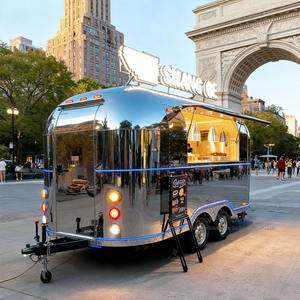 Camion de cuisine mobile en fibre de verre commercial, remorque alimentaire, kebab, hamburger, tacos, poulet frit, camions de nourriture à vendre aux Philippines - Product Image 4