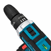 Perceuse sans fil industrielle 21V, kit combiné, vitesse variable, mandrin 10mm, couple max 40Nm - Ensemble d'outils électriques polyvalents pour