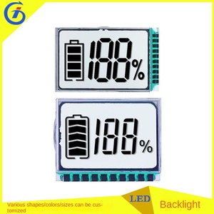 Battery <strong>Power</strong> Display <strong>LCD</strong> Screen Custom Visual <strong>Meter</strong> <strong>Segment</strong> Code Screen Broken Code Screen 25.8x16 Inch - Product Image 2