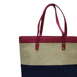 Plain Jute & <b>Canvas</b> Ladies Hand Bag Manufacture in India with Nice <b>Canvas</b> Handle - Product Image 6