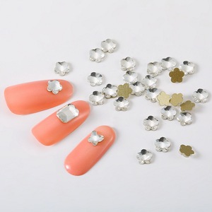 Strass à fond plat pour ongles, formes irrégulières, 6 compartiments, accessoires de bijoux DIY, Bling Bling, origine Yiwu - Product Image 3