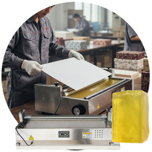 Adhésif thermofusible pour collage d'os en forme semi-moulinée, colle thermofusible en gelée - Product Image 1