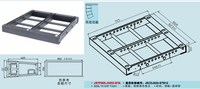 JSTF005.JUDO Pare-chocs de barre volante de cadre supérieur de gréement pour le système Line Array