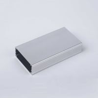 Boîtier en aluminium extrudé sur mesure 57*24mm, anodisé, boîte de commande IP54 pour lecteur multimédia numérique, contrôleur de diffusion