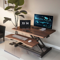 Bureau d'ordinateur debout pliable nu Support imprimé d'établi facile à assembler pour le réglage de la hauteur pour une utilisation de bureau pour ordinateur portable