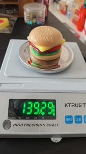 Juguete de simulación de comida TPR, juguete de simulación de hamburguesa MC NEE <span class=keywords><strong>DOH</strong></span>, juguete antiestrés para aliviar el estrés, <span class=keywords><strong>juguetes</strong></span> para niños - Product Image 4