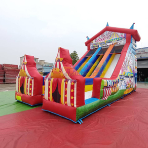 Backyard commercial bounce house jumping bouncy castle tobogan hinchable <b>inflatable</b> circus water slide for kids - Product Image 5