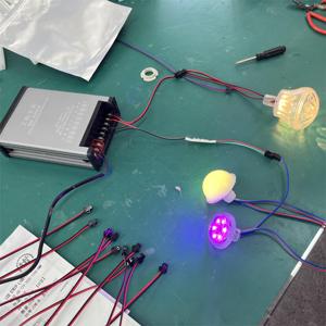 Equipo para Parques de Atracciones, Rueda de la Fortuna, Luces de Colores, Bombilla LED de 5V 12V 24V, Luz Fluida, Fuente de Alimentación - Product Image 3