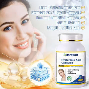 <span class=keywords><strong>Comprimés</strong></span> d'<span class=keywords><strong>acide</strong></span> <span class=keywords><strong>hyaluronique</strong></span> de marque privée Ausreson OEM, complément beauté, collagène, 90 <span class=keywords><strong>comprimés</strong></span>, blanchiment de la peau, <span class=keywords><strong>comprimés</strong></span> d'<span class=keywords><strong>acide</strong></span> <span class=keywords><strong>hyaluronique</strong></span> - Product Image 2