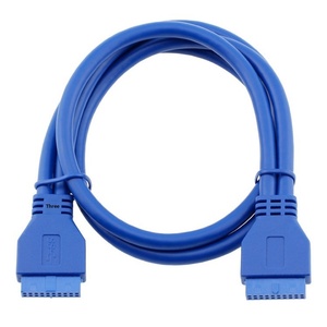 <span class=keywords><strong>Adattatore</strong></span> di estensione <span class=keywords><strong>USB</strong></span> 3.0 in rame a 20 pin da <span class=keywords><strong>femmina</strong></span> a <span class=keywords><strong>femmina</strong></span> per scheda madre - Product Image 1