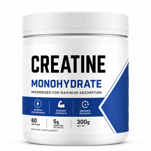 Creatina Monohidrato Pura al por Mayor en Polvo, Natural, Baja en Carbohidratos, Certificación ISO22000/HACCP/GMP/HALAL, Servicio OEM/ODM, Nutrición Deportiva - Product Image 1