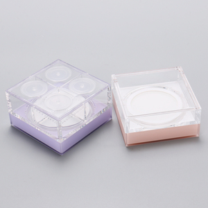 Mỹ Phẩm Trang Điểm Bột Bao Bì <span class=keywords><strong>Container</strong></span> Vuông Rỗng Nhựa Lỏng Bột Jar Với Sifter - Product Image 5