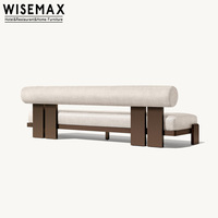 WISEMAX FURNITURE Mobilier d'extérieur moderne, ensemble de canapés imperméables de haute qualité, table basse de jardin, chaise longue pour jardin et terrasse