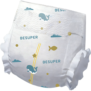 Pañales para Bebé Besuper, Serie Star Castle, Súper Absorbentes, Suaves y Cómodos, OEM ODM - Product Image 1