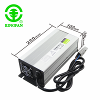 Lifepo4 cargador de batería de iones de litio de cargadores de KC CE PSE certificado 600W 100ah 50ah 16S 12S 8S 4S 12V/22A 24V/18A 36V/13A V/48V/10A