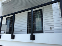 Pagar Balkon Luar Ruangan Berkualitas Tinggi YL METAL, Railing Kabel Stainless Steel
