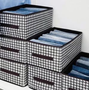 Panier de rangement empilable pliable, cubes de rangement, paniers, organisateurs de conteneurs pour la chambre à coucher - Product Image 2