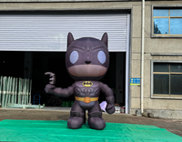 Personnages de dessins animés gonflables géants NOVA de haute qualité, super-héros Spiderman, Iron Man, Avengers Marvel, mascotte en PVC