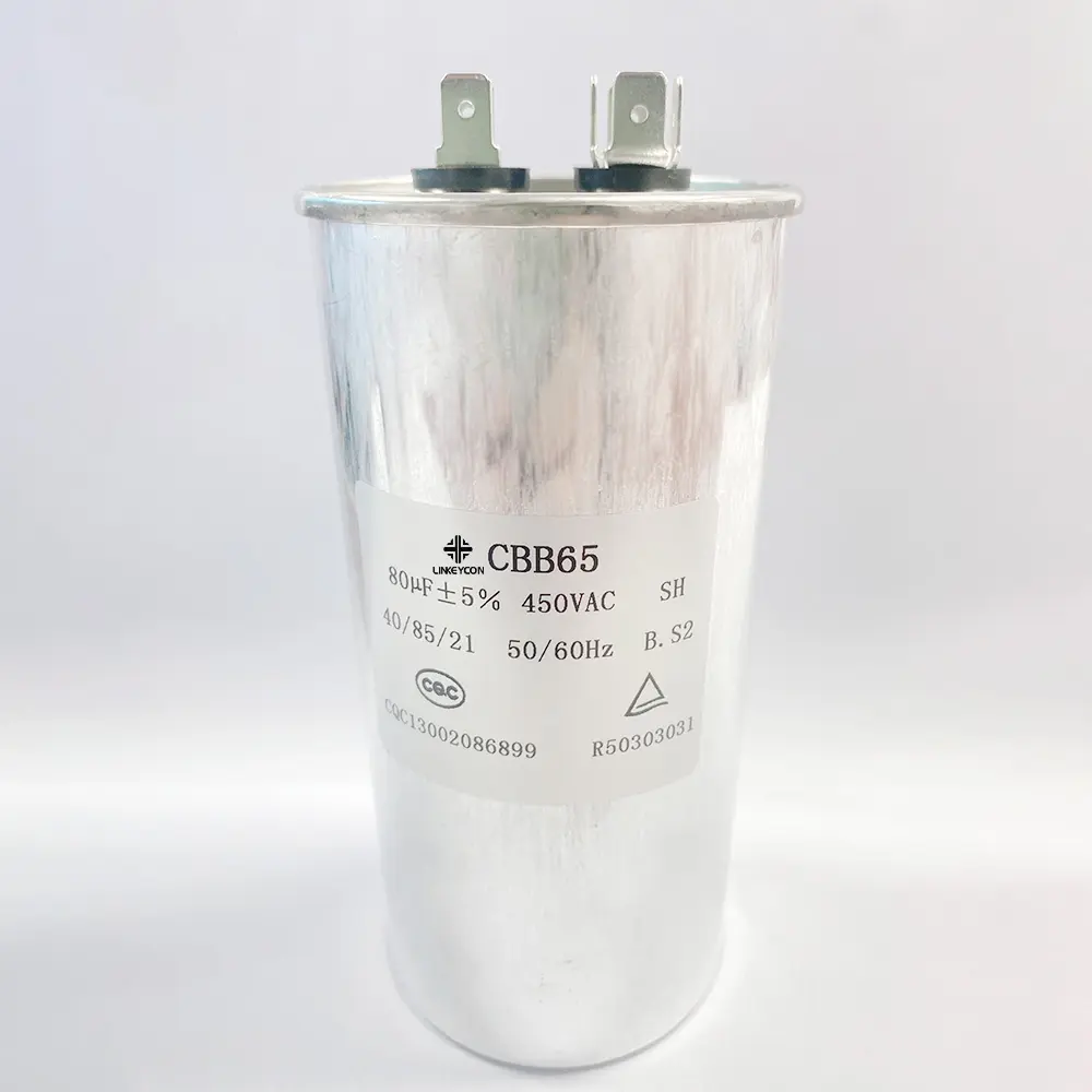 냉장고 압축기 및 에어컨 시작 커패시터 CBB65 시리즈 실행 커패시터 35 uf