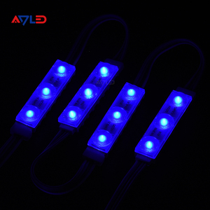 Módulos de luces LED RGB a prueba de agua de 12V 0.72W con 3 LED a todo color para letreros LED de publicidad exterior, cajas de luz e iluminación. - Product Image 4