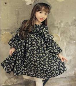 Robes de cérémonie pour filles, nouveau design 2017, vente en gros, nœud papillon, fleurs, princesse - Product Image 2