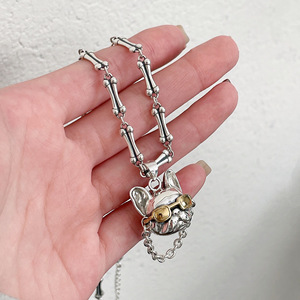 สร้อยคอเงินแท้ S925 พร้อมจี้รูปสัตว์สำหรับผู้หญิง สวมใส่ได้ทุกวัน เงินไทย โซ่เดี่ยว 455 ซม. - Product Image 2