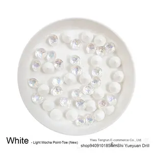 Accessoires de bricolage 3D à la mode 6mm strass pointus Nail Art couleur claire moka <span class=keywords><strong>Swarovski</strong></span> coque de téléphone <span class=keywords><strong>en</strong></span> <span class=keywords><strong>verre</strong></span> de taille 5mm - Product Image 5