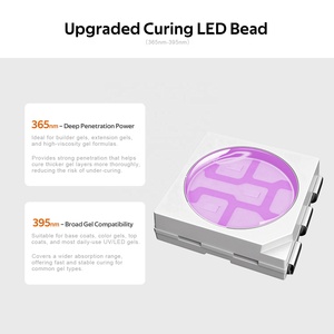 45 lampadine sensore automatico per unghie 120w ricaricabile professionale Curing <span class=keywords><strong>lampada</strong></span> a LED <span class=keywords><strong>UV</strong></span> Nail - Product Image 2