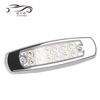 JHS Mini feux de conduite antibrouillard blanc ambre rouge Led camion feu arrière 12V 24V pour remorque de camion tout-terrain Led marqueur latéral voyant d'avertissement