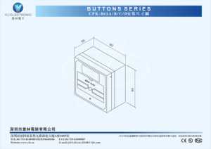 Nút nhả cửa (Chức năng đặt lại) CPK-861G-1 - Product Image 4